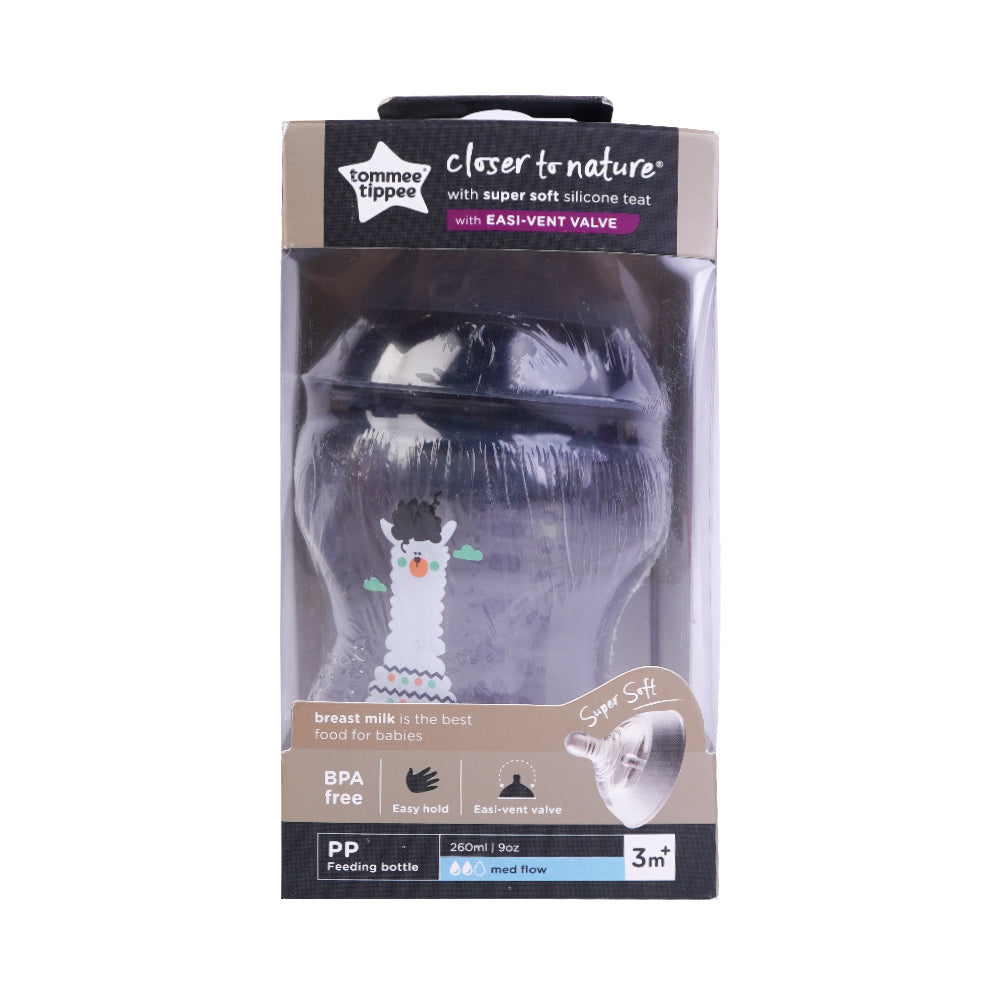 TOMMEE TIPPEE FEEDING BOTTLE 422575/38 BASIC 0M+ 260 ML Default Title - MamasJan Grocery Nonfood