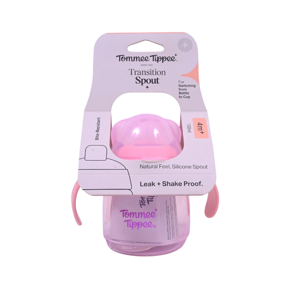 TOMMEE TIPPEE TRANSITION SPOT 4M PLUS GIRL 150 ML Default Title - MamasJan Baby Maternity Care