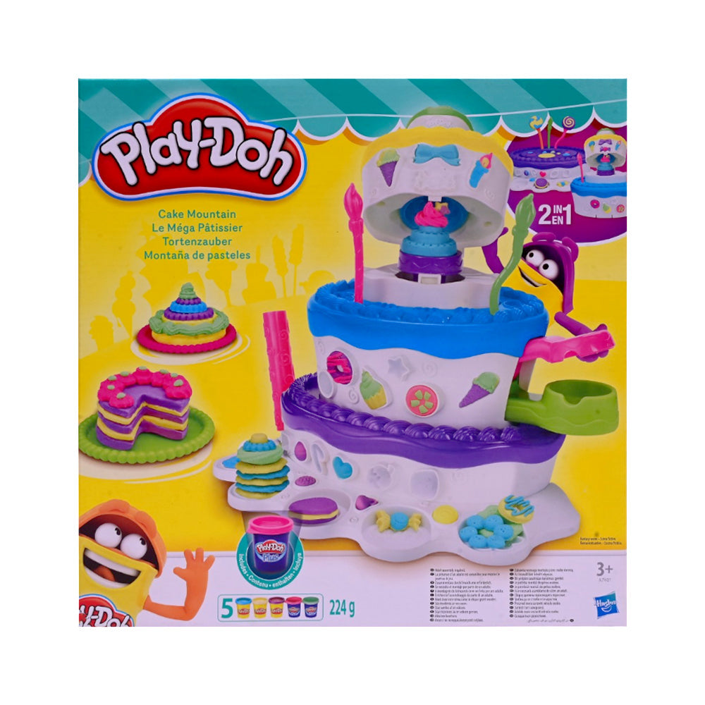 A7401 HASBRO PLAYDOUGH CAKE MOUNTAIN A.I Default Title - MamasJan Toys