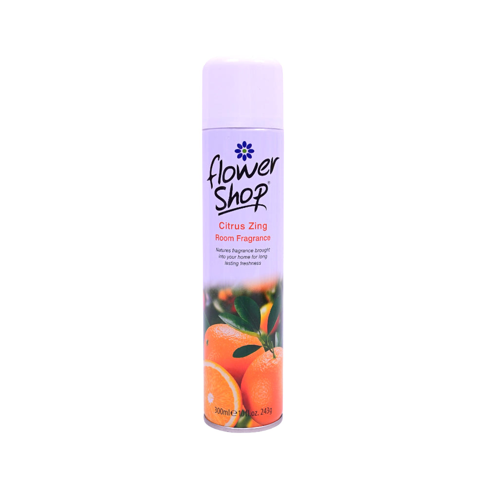 FLOWER SHOP ROOM SPRAY CITRUS ZING 300 ML Default Title - MamasJan Grocery Nonfood