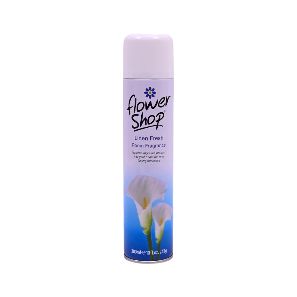 FLOWER SHOP ROOM SPRAY LINEN 300 ML Default Title - MamasJan Grocery Nonfood