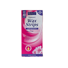 BEAUTY FORMULA HAIR REMOVER WAX STRIPS VITAMIN E 40S Default Title - MamasJan Grocery Nonfood