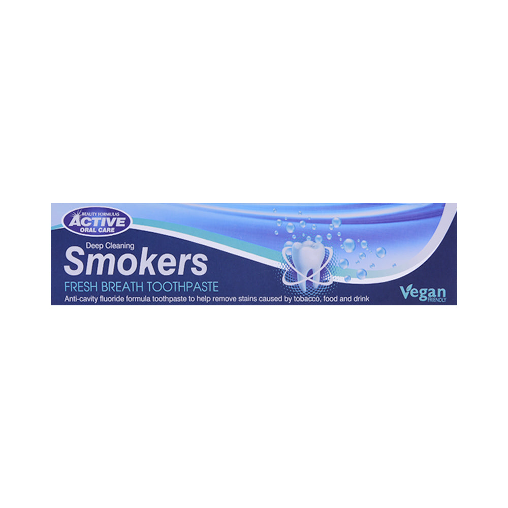 ACTIVE SMOKERS TOOTH PASTE 100ML Default Title - MamasJan Grocery Nonfood