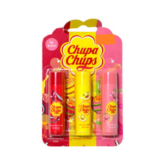 CHUPA CHUPS LIP BALM 3PC Default Title - MamasJan Makeup