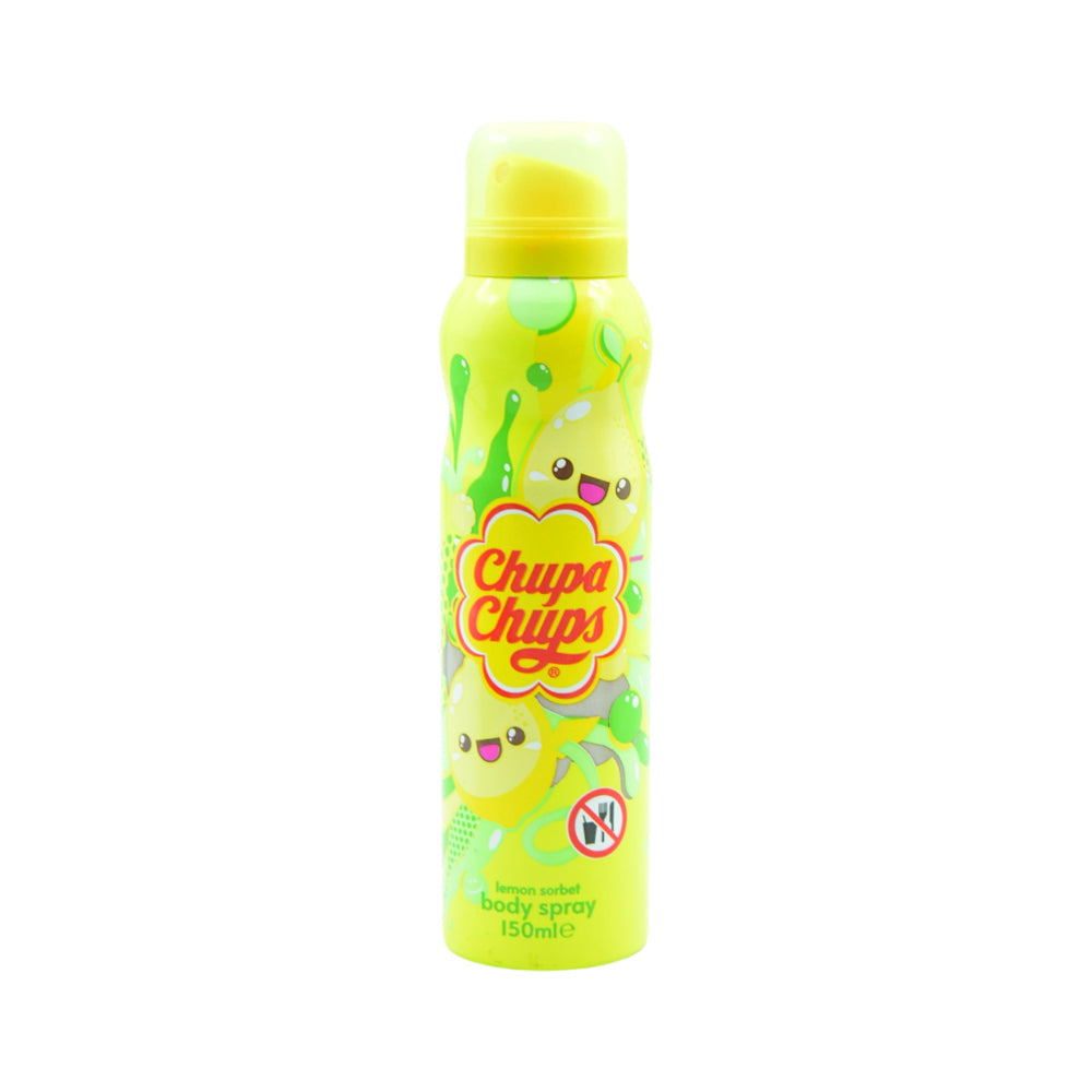 CHUPA CHUPS BODY SPRAY LEMON SORBET 150 ML Default Title - MamasJan Grocery Nonfood