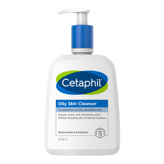 Cetaphil Oily Skin Cleanser Combination To Oily Sensitive Skin 473Ml