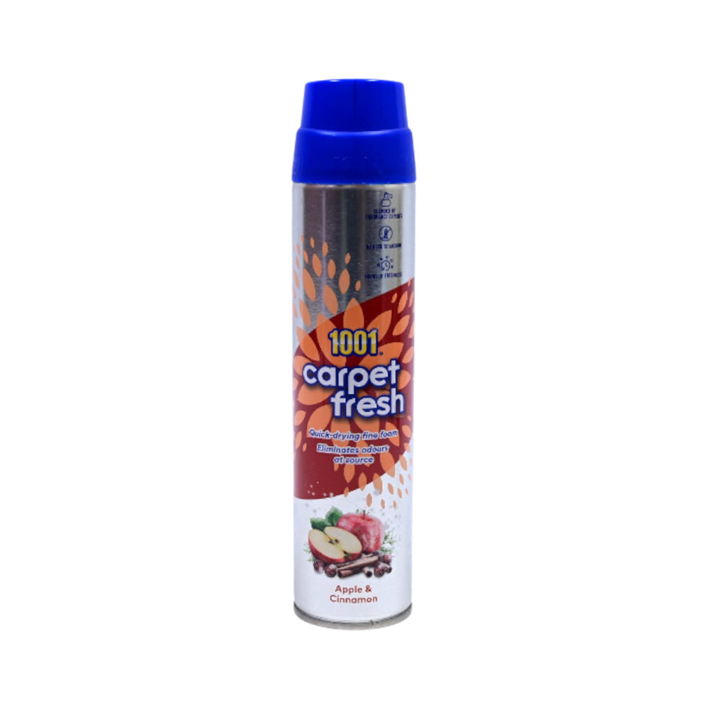 1001 CARPET FRESH SPRAY APPLE & CINNAMON 300ML Default Title - MamasJan Grocery Nonfood