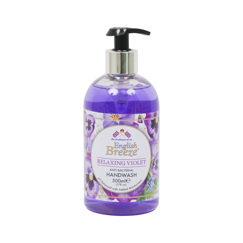 ENGLISH BREEZE HAND WASH RELAXING VIOLET 500 ML Default Title - MamasJan skincare