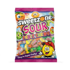SWEETZONE SOUR FRUIT CHEWS CANDY POUCH 180 GM Default Title - MamasJan Grocery Food
