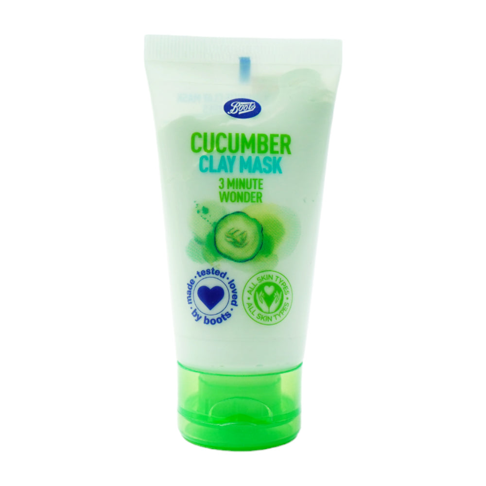 BOOTS CUCUMBER 3 MINT CLAY MASK TUBE 50 ML PC Default Title - MamasJan skincare