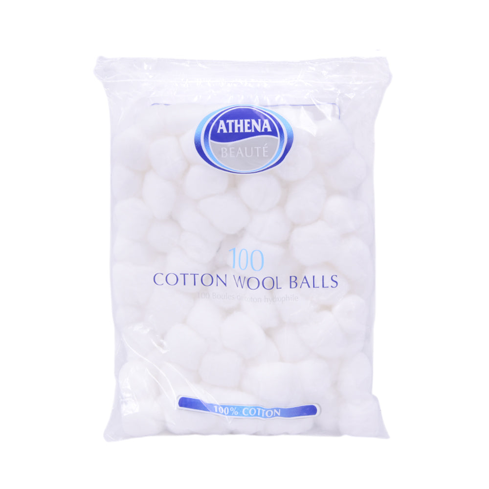 ATHENA COTTON WOOL BALL 100PC Default Title - MamasJan Makeup