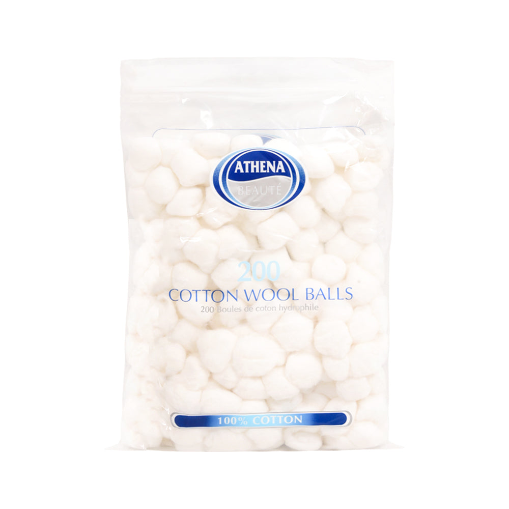 ATHENA COTTON BALL 200PC PC Default Title - MamasJan Makeup