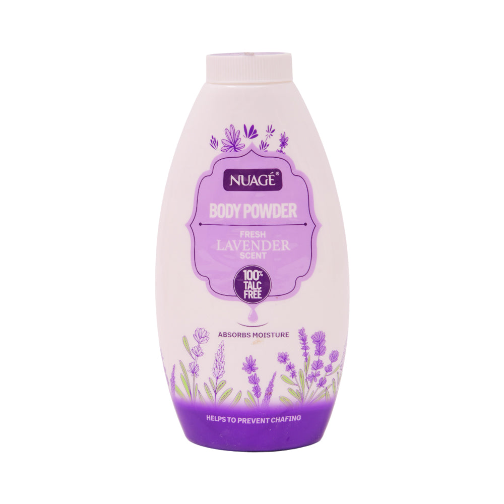 NUAGE BODY POWDER FRESH LAVENDER 250 GM Default Title - MamasJan Grocery Nonfood