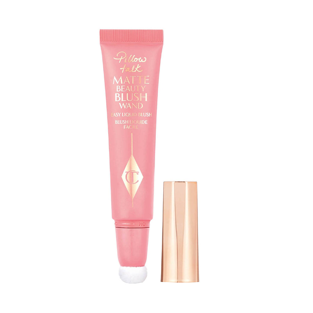 CHARLOTTE TILBURY MATTE BEAUTY BLUSH WAND PILLOW TALK PEACH - MamasJan Makeup