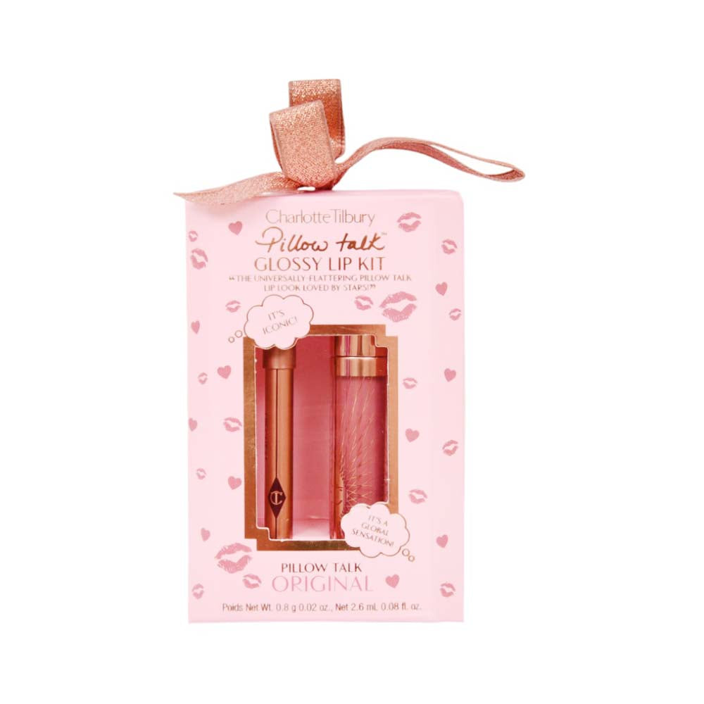 CHARLOTTE TILBURY PILLOW TALK GLOSSY ORIGINAL LIP KIT Default Title - MamasJan Makeup