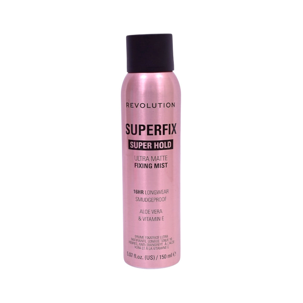REVOLUTION SETTING SPRAY SUPERFIX ULTRA MATTE FIXING 150ML Default Title - MamasJan Makeup