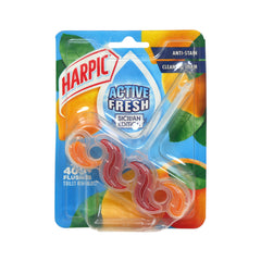 HARPIC TOILET RIM BLOCK ACTIVE FRESH 35 GM Default Title - MamasJan Grocery Nonfood