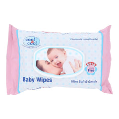 COOL & COOL BABY WIPES ULTRA SOFT AND GENTLE 64+8 PC Default Title - MamasJan Grocery Nonfood