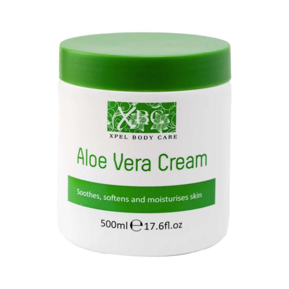 XBC CREAM ALOE VERA SMOOTHES SOFTNES SKIN 500 ML Default Title - MamasJan skincare