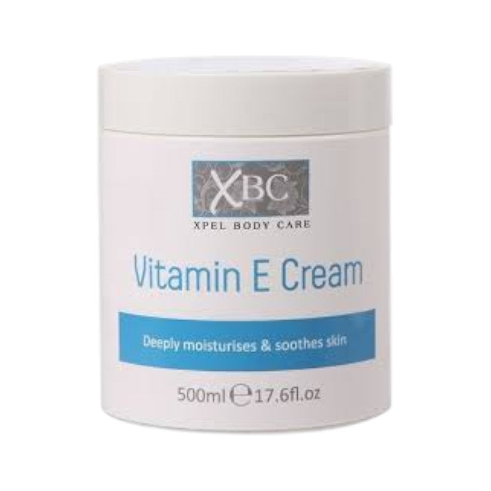 XBC CREAM VITAMIN E SMOOTHES SOFTNES SKIN 500 ML Default Title - MamasJan skincare