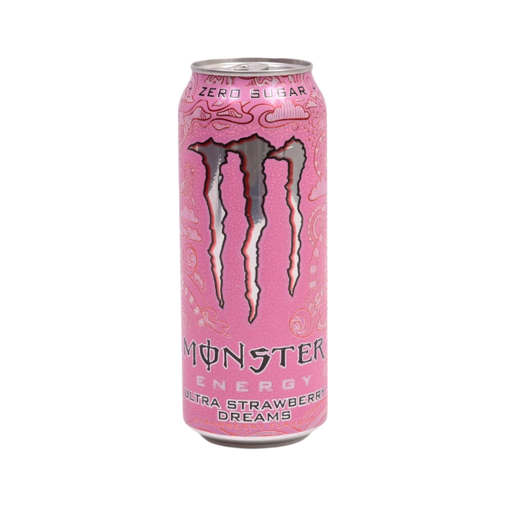 MONSTER ENERGY DRINK ULTRA STRAWBERRY DREAMS 500 ML Default Title - MamasJan Grocery Food