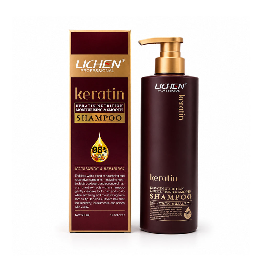 LICHEN PREMIUN KERATIN SHAMPOO 500ML Default Title - MamasJan haircare