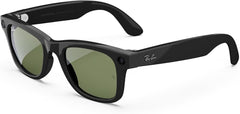 RAYBAN META SUNGLASS SHINE BLACK G15 GREEN GEN1 RW4006 Default Title - MamasJan Gift counter
