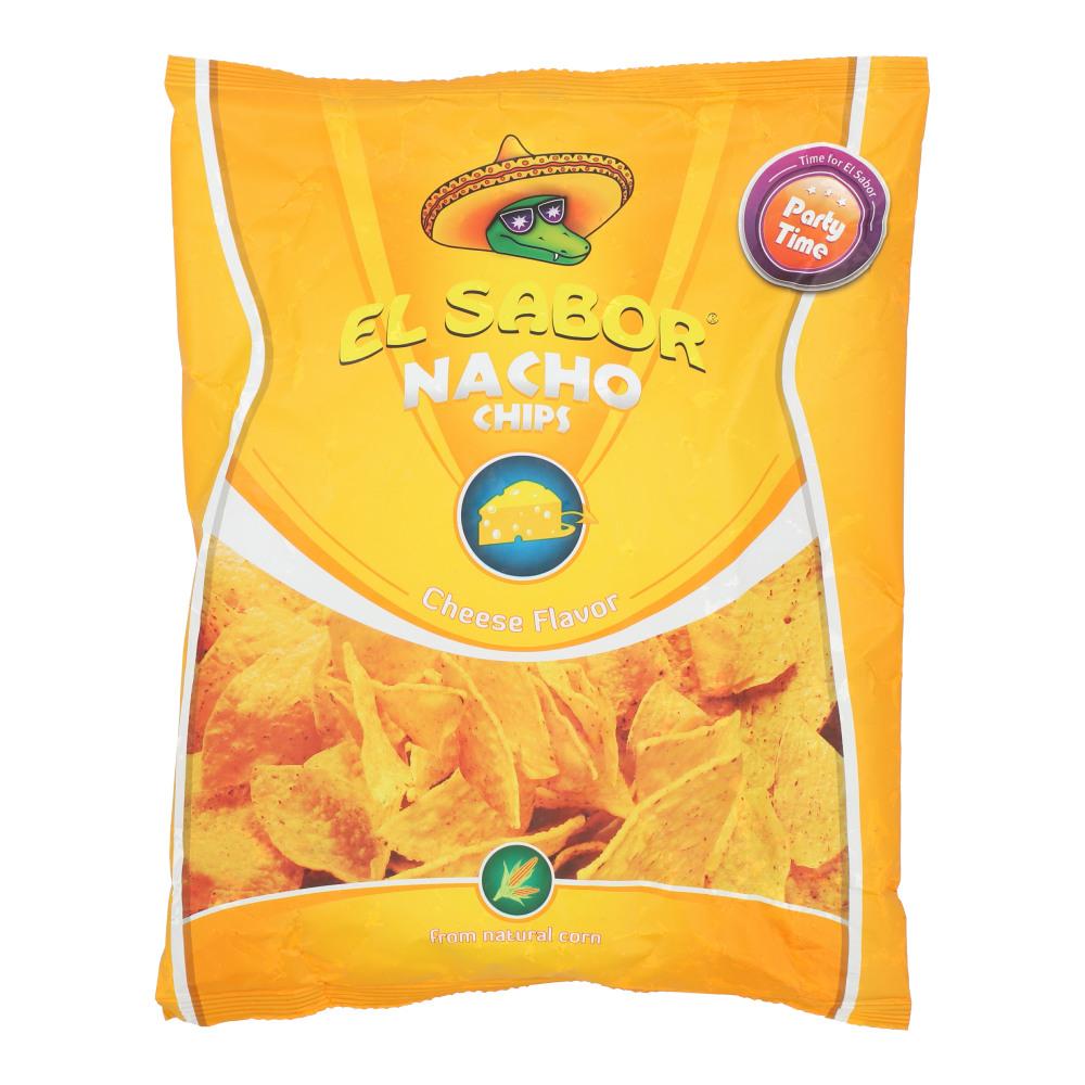 EL SABOR NACHO CHIPS CHEESE FLAVOR 225 GM Default Title - MamasJan Grocery
