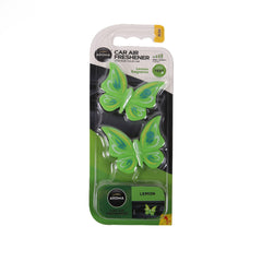 AROMA CAR AIR FRESHENER DOUBLE BUTTERFLY LEMON Default Title - MamasJan Grocery Nonfood