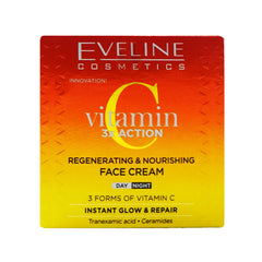 EVELINE VITA C 3 X ACTION REGENERATING & NOURISHING FACE CRE Default Title - MamasJan skincare