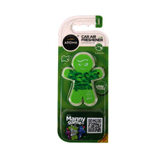 AROMA CAR AIR FRESHENER MANNY LEMON Default Title - MamasJan Grocery Nonfood
