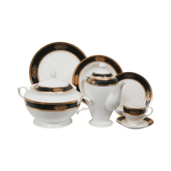 DINNER SET 85PC ROYAL BISTRO YS16225 Default Title - MamasJan Crockery