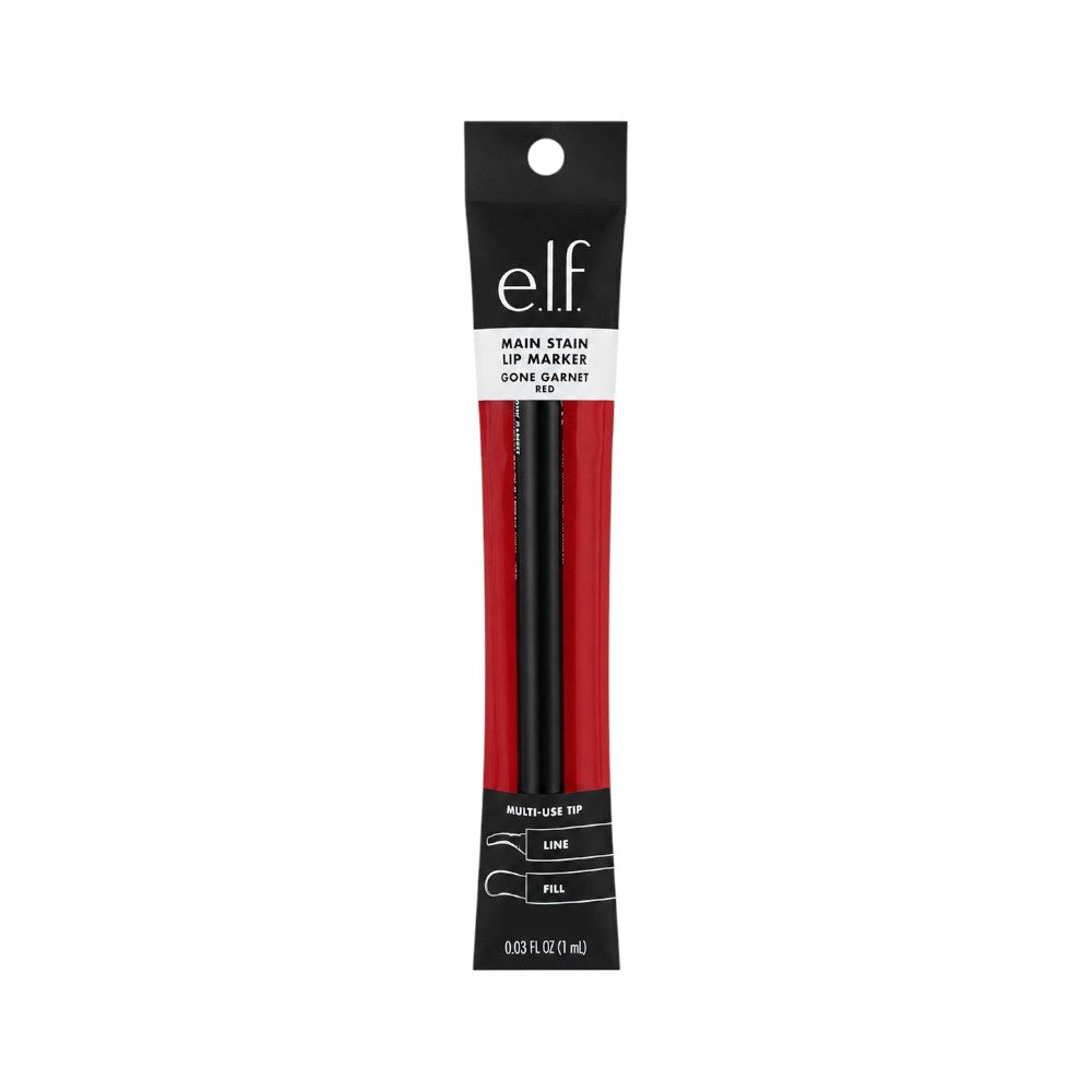 ELF MIAIN STAIN LIP MARKER GONE GARNET RED 1ML Default Title - MamasJan Makeup