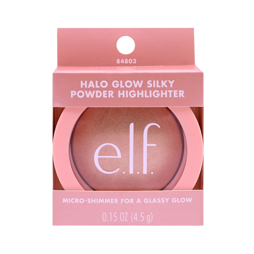 ELF HALO GLOW SILKY POWDER HIGHLIGHTER - PROSECCO POPPIN 4.5 Default Title - MamasJan Makeup