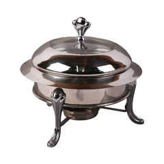 DISH CHAFING 18CM IR CF014RB BASIC Default Title - MamasJan Crockery