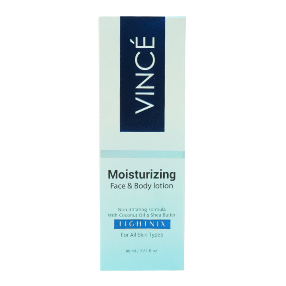 VINCE MOISTURIZING FACE & BODY LOTION LIGHTNIX 80 ML Default Title - MamasJan skincare