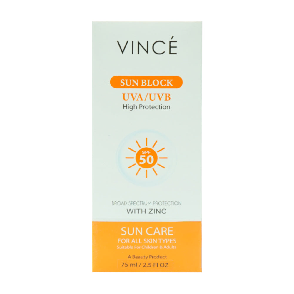 VINCE ULTRA SUN PROTECTION SPF50 SUN CARE 75 ML Default Title - MamasJan skincare