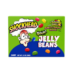 SHOCKHEAD CUBE JELLY SOUR BEANS 90 GM Default Title - MamasJan Grocery Food