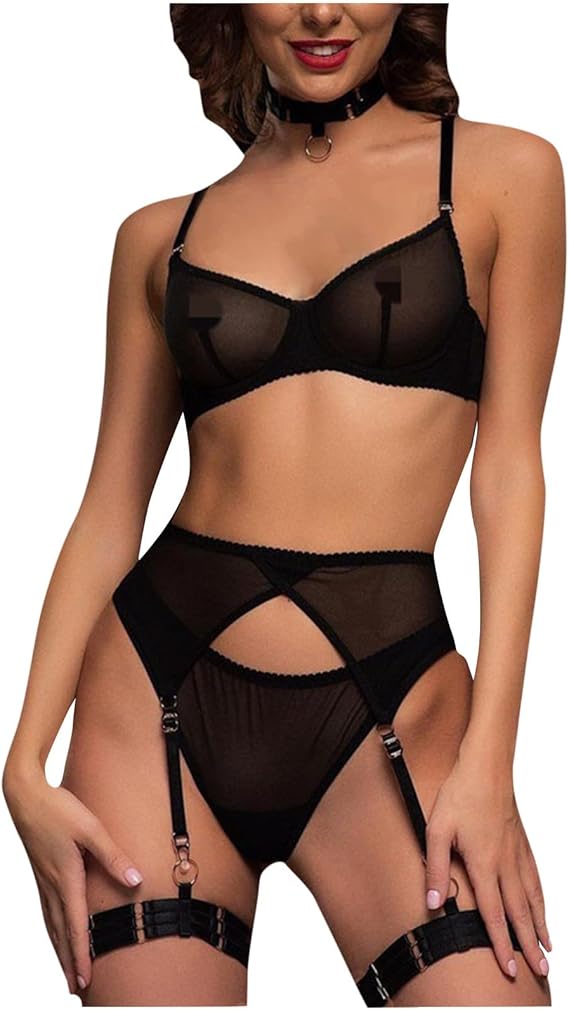 Belleza Lingerie Wire Non Padded Bra Set - 1006 Black / 38-B - MamasJan Lingerie