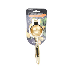 LEMON SQUEEZER LURWIN GOLDEN LY21593 Default Title - MamasJan Crockery