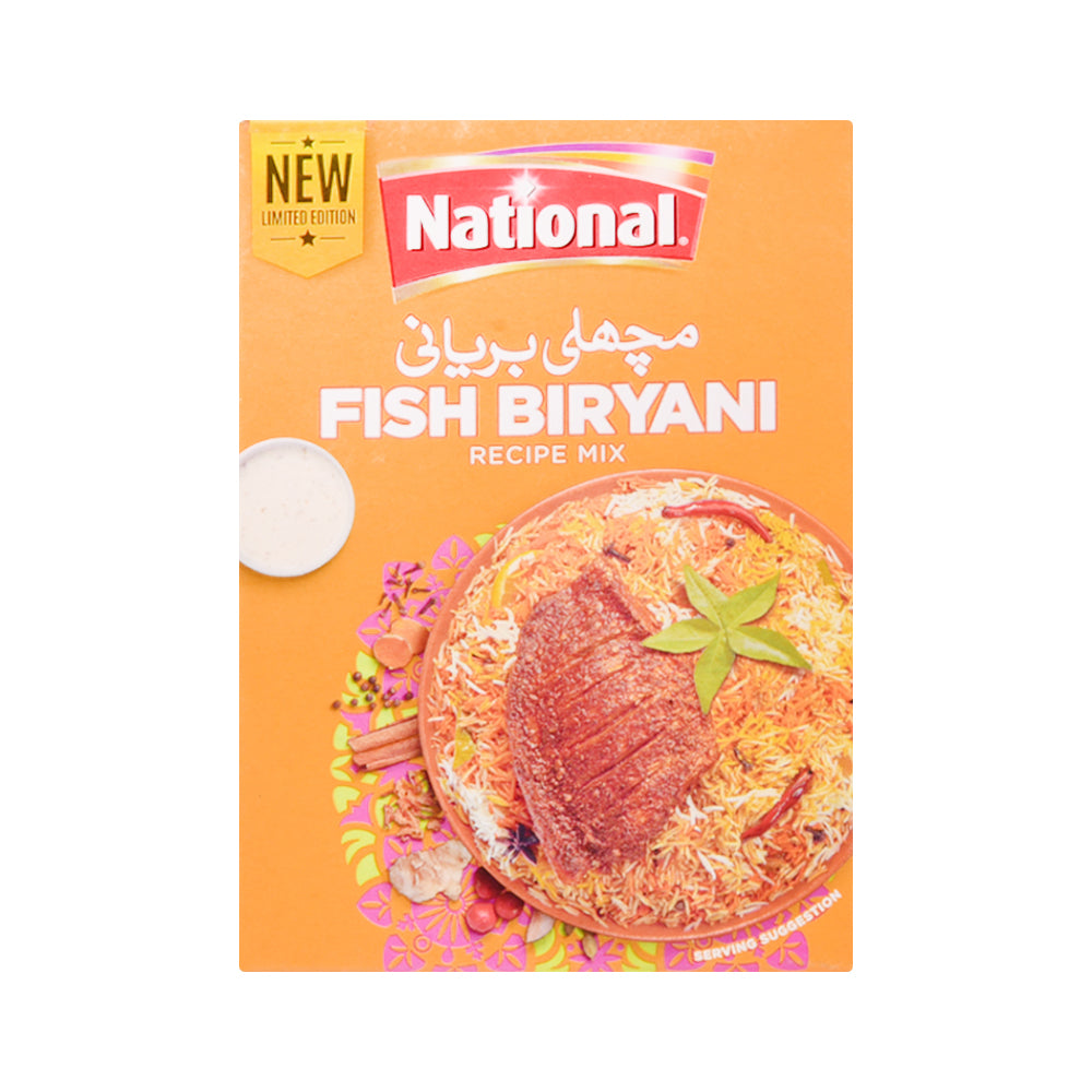 NATIONAL FISH BIRYANI MASALA 50 GM Default Title - MamasJan Grocery