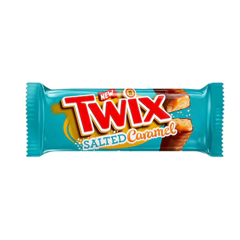 TWIX CHOCOLATE BAR SALTED CARAMEL 50 GM Default Title - MamasJan Grocery Food