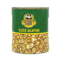 NATURES HOME JALAPENO SLOCED TIN 3000 GM Default Title - MamasJan Grocery Food