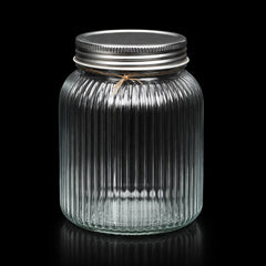 JAR COCO SILVER LID 900 ML DUMAN 218 Default Title - MamasJan Crockery