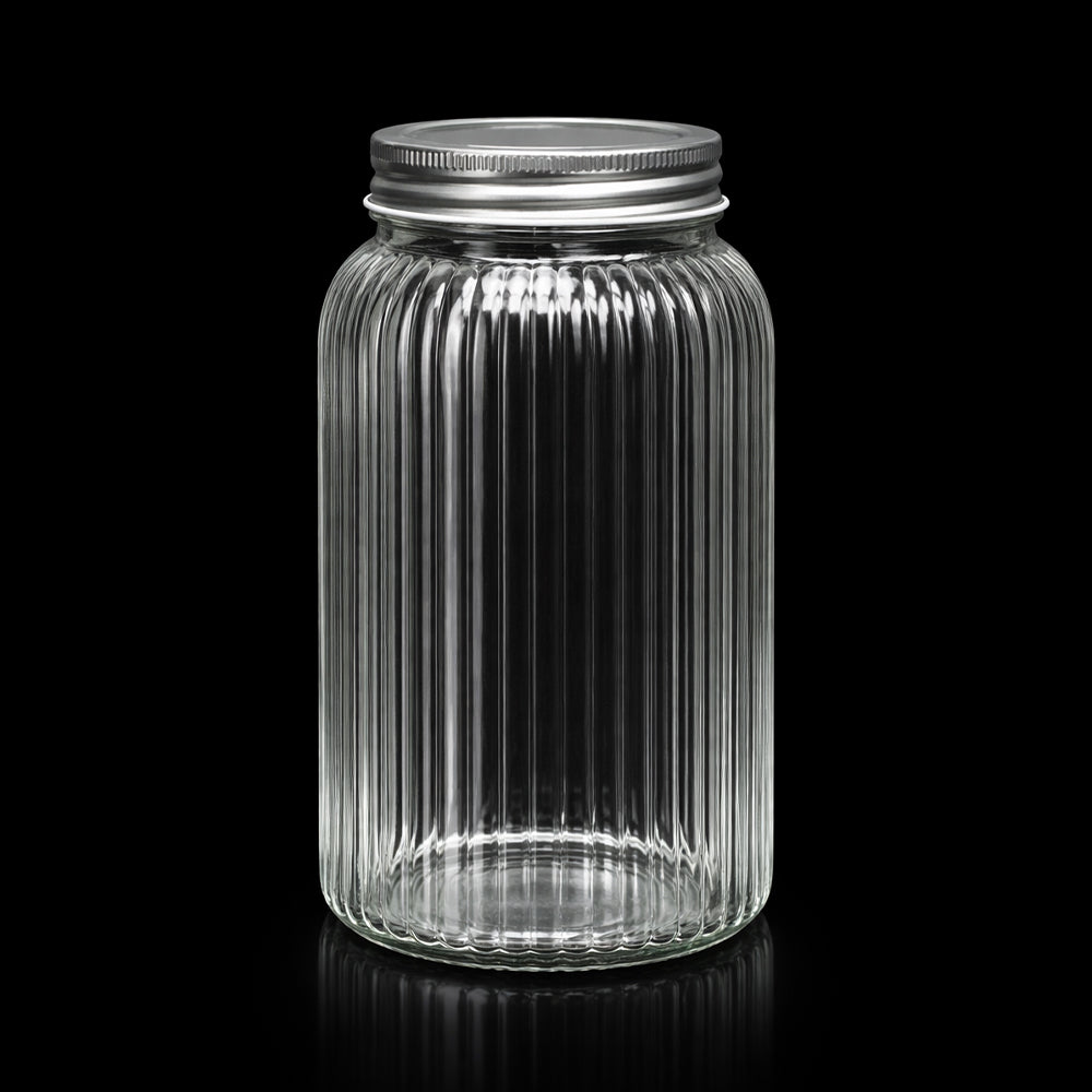JAR COCO SILVER LID 1.5 LTR DUMAN 220 Default Title - MamasJan Crockery