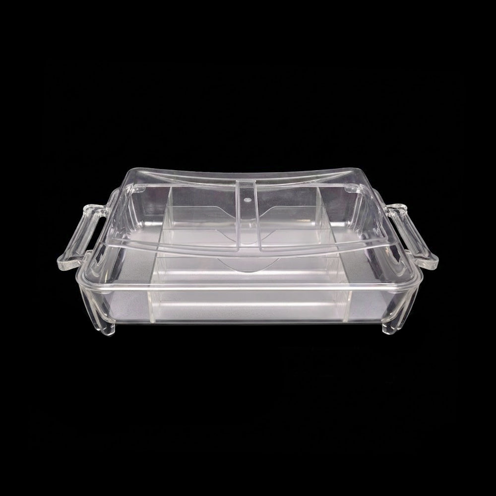 CUTTLERY TRAY ACRYLIC LARG MSJ830 Default Title - MamasJan Crockery