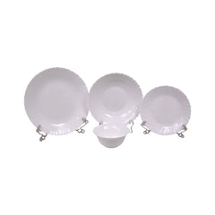 PLATE SET 24PC DANNY HOME LXP24-W Default Title - MamasJan Crockery