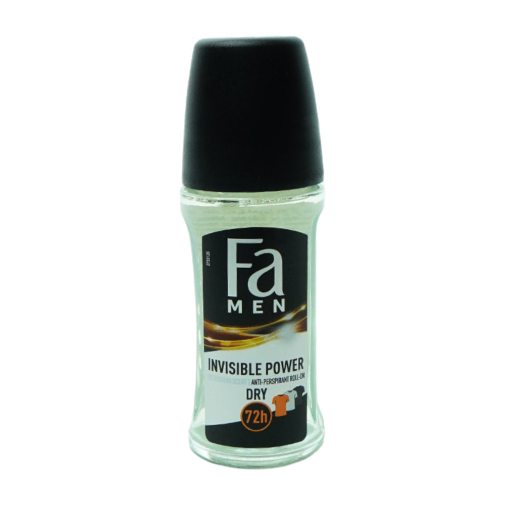 FA MEN ROLL ON INVISIBLE POWER REFRESHING SCENT 50 ML Default Title - MamasJan Grocery Nonfood