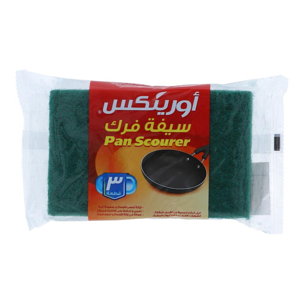 ORINEX PAN SCOURER SPONGE 3PCS Default Title - MamasJan Grocery Nonfood