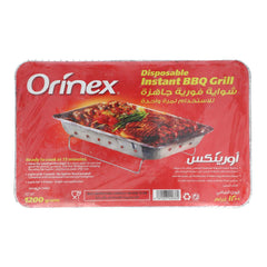 ORINEX DISPOSABLE INSTANT BBQ GRILL 1200 GM Default Title - MamasJan Grocery Nonfood